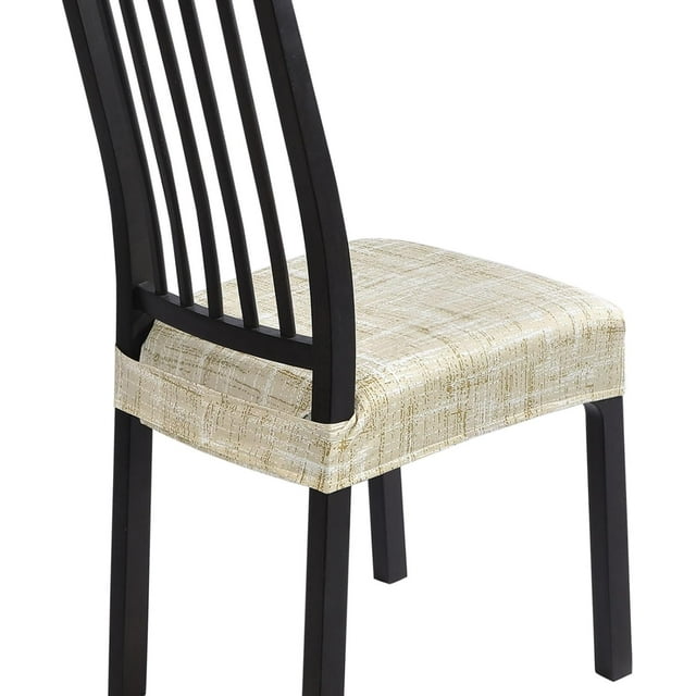 Stretch Dining Chair Seat Covers Set of Soft Removable Washable Seat Covers for Dining Chairs Dining Room Protector (Rear-Cove Butterfly)