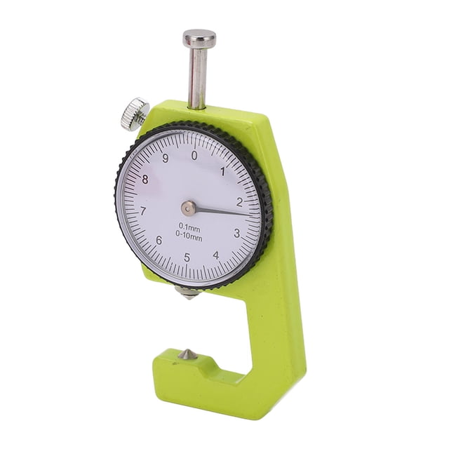 Thickness Gauge, Dial Plate Cone Head Thickness Meter For Wall Pipe