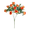 Orange, variant on Wofarmy Artificial Bouquets Of Eucalyptus Roses Artificial Flowers for Weddings Decor Sparkling Wine