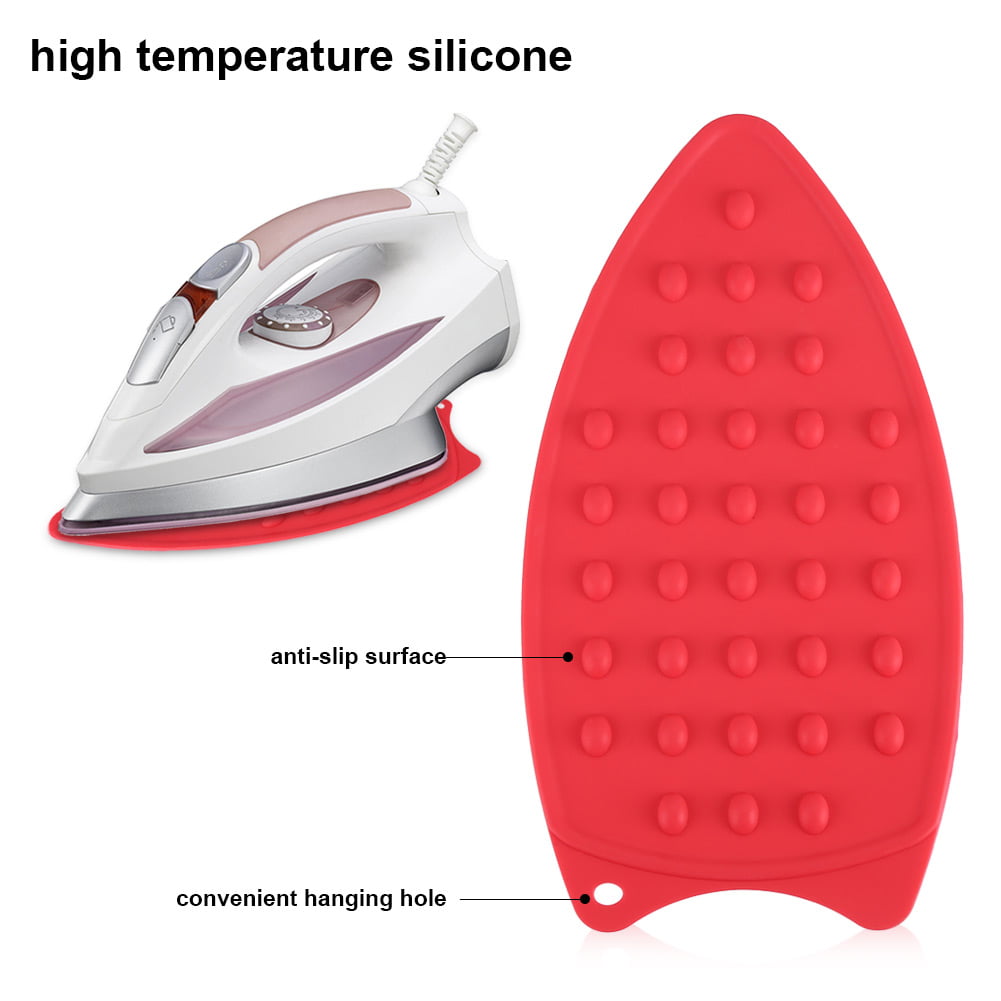 Silicone Heat Resistant Non-slip Iron Rest Mat For Ironing Board Surface W 