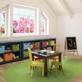 thumbnail image 3 of Joy Carpets Just Kidding 6' x 9' Oval Indoor Area Rug in Color Lime Green, 3 of 6