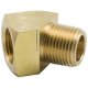 thumbnail image 3 of 45 Degree Street Elbow 1/8 Inch NPT Male X 1/8 Inch NPT Female Brass Pipe Fitting Pack of 2, 3 of 5