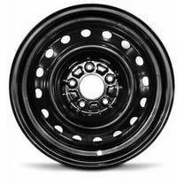 Wheel Rim for 2006-2012 Chevy Impala 16 in Black Steel Rim Direct Fit