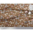 thumbnail image 3 of Soimoi Cotton Duck Fabric Artistic Floral Print Sewing Fabric Yard 42 Inch Wide, 3 of 3