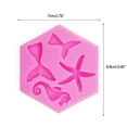 thumbnail image 3 of Hariumiu Kitchen Cake Mold Healthy Soft Lightweight Life Shape Mold Chocolate Candy Cake Mould for Home, 3 of 9