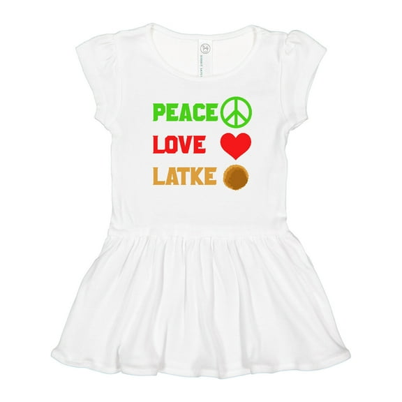Inktastic Hanukkah Funny Latke Girls Toddler Dress