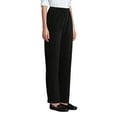 thumbnail image 2 of Lands' End Women's Petite Sport Knit High Rise Corduroy Elastic Waist Pants, 2 of 3