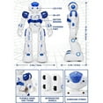 thumbnail image 2 of RC Robot Toys for Kids, Programmable Smart Remote Control Robot Toy Intellectual Control Robot Rechargeable, Walking Dancing Robot Gesture Sensing Robot Birthday Gift for Boys Girls ®®, 2 of 7