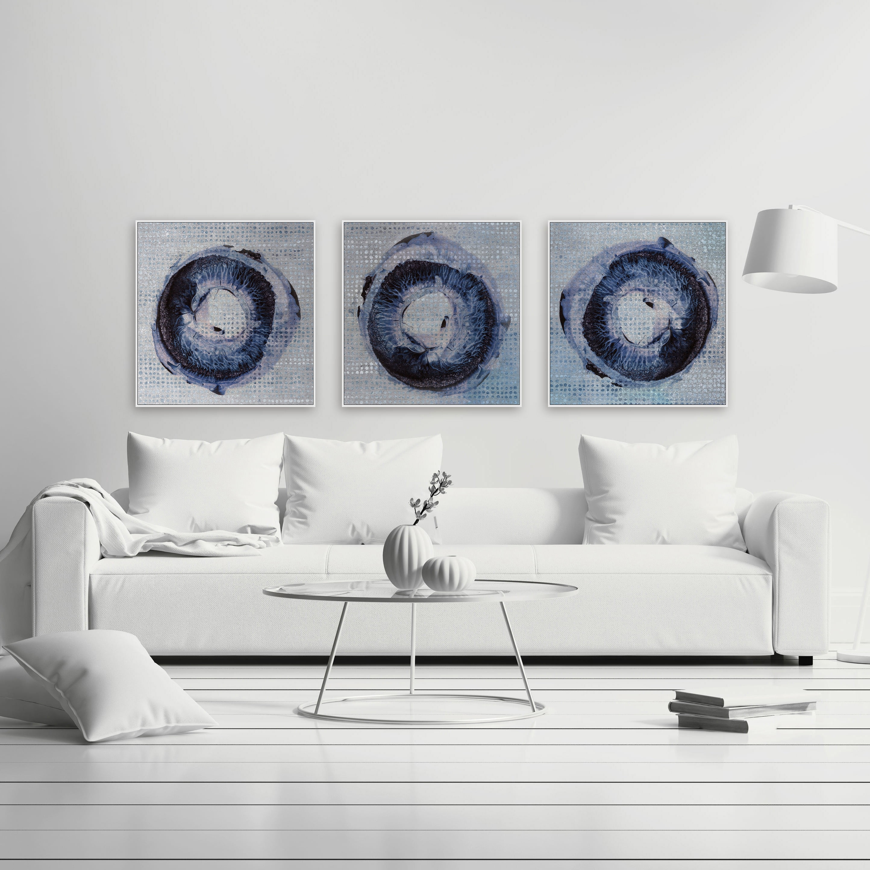 Marmont Hill Dark Rings Triptych