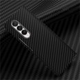 thumbnail image 1 of SaniMore for Samsung Galaxy Z Fold 5 7.6" 2023 Case, Slim Carbon Fiber Support Wireless Charging Shockproof Anti-drop Lens All-inclusive Heavy Duty Protective Anti-fingerprint Magnetic Cover, Black, 1 of 9