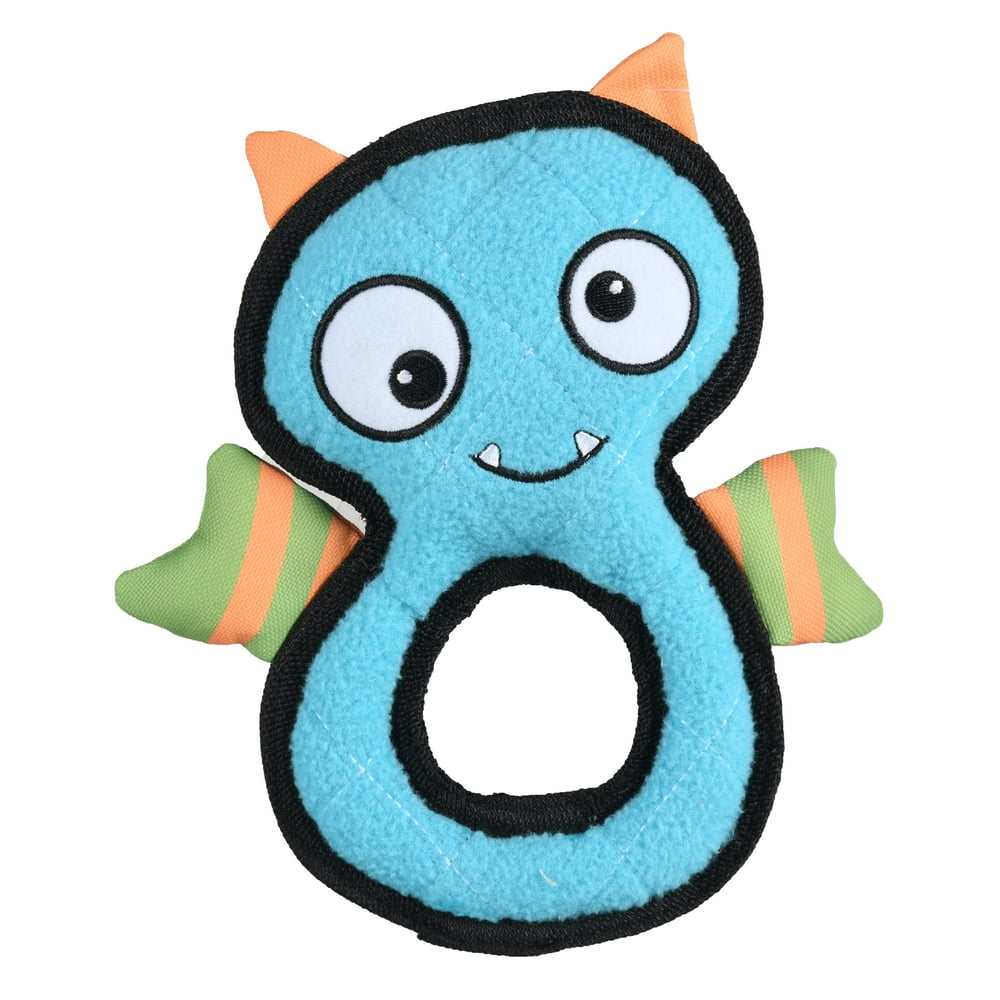 Vibrant Life Tough Buddy Monster Dog Toy, Chew Level 4