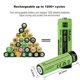 thumbnail image 3 of Batería iMAH HR6 AA 1,2 V 1300 mAh Ni-MH recargable, paquete de 16, 3 of 9