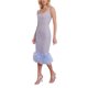 thumbnail image 3 of VISgogo Vestido de Noche para Mujer, Sin Mangas, con Lentejuelas, Recortado Esponjoso, Cuello Cuadrado, Vestido Ajustado, Trajes de Fiesta Largos de Corte Bajo para Damas VISgogo  moda, 3 of 6