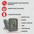 thumbnail image 2 of Allen Company Digital Electronic Hygrometer, Gray, Includes 1 AAA Battery, Fahrenheit & Celsius Measurements, 2 of 14