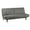 Dark Gray, variant on Lexicon Driggs 70" Chenille Elegant Lounger with Tufted in Dark Gray