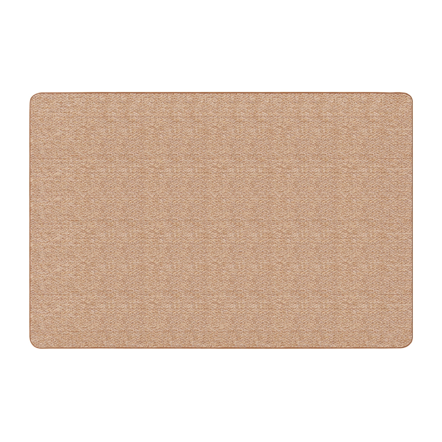 Skidresistant Carpet Indoor Area Rug Floor Mat Praline Brown 8' X