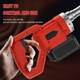 thumbnail image 6 of Goxfaca Concrete Vibrator Cordless Cement Vibratory Kit Cement Finishing Motor with Metal Board Electric Concrete Vibrator for Road Constructions high grade, 6 of 9