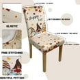 thumbnail image 2 of Fall Chair Covers Set of 4 Autumn Maples and Pumpkins Dining Chair Protector Covers Fall Slipcovers Removable for Fall Thanksgiving Kitchen Party Hotel Fall Decorations, 2 of 6