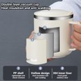 thumbnail image 6 of Arcticwind 14oz Mark Cup,Coffee Mug,304 Stainless Steel,Travel Cup,Mark Cup,Tumbler Cups,Double Wall Insulated Vacuum,with Handle,Lid,Straw,Spoon and Cup Brush,Thermal Cup for Home and Office,Beige, 6 of 13