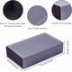 thumbnail image 3 of Paquete de 12 cajas de regalo rectangulares grandes de papel kraft negro con cajón y ventanas de PVC transparente de 6,5 x 4 x 1,5 pulgadas., 3 of 9