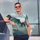 thumbnail image 4 of Fotbe Cloud Sky Green Dragon Camiseta Polo de Golf para Hombre con Estampado – Camisa Deportiva Transpirable con Cuello Abotonado-Small, 4 of 6