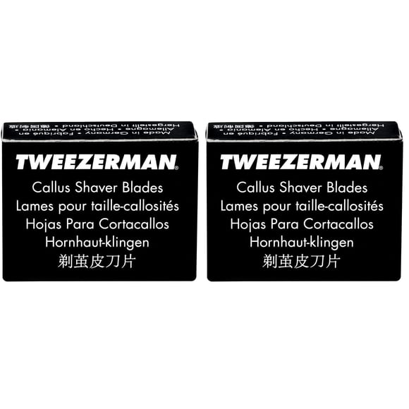 Cuchillas de Repuesto para Cortacallos Tweezerman, 20 unidades x 2