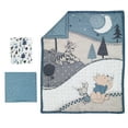 thumbnail image 2 of Disney Baby Forever Pooh 3-Piece Baby Crib Bedding Set  by  Lambs & Ivy - Blue, 2 of 8
