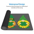 thumbnail image 3 of Naloa Spring St Patrick’S Day Irish Gnomes Gaming Mouse Pad Large Mouse Mat Long Extended Desk Pad Non-Slip Rubber Mice Pads Stitched Edges Thin Pad (16x29.5 Inch), 3 of 8