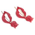 thumbnail image 5 of Here's a refined and engaging product description for your **Elegant Red Rose Flower Brooches**:\n\n \n\n**2pcs Elegant Red Rose Flower Brooches for, 5 of 5