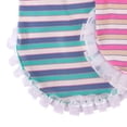 thumbnail image 5 of Shenmeida Dog Shirt Skirt Striped Lace Edge T Shirts Cotton Vest Pleated Dress Puppy Clothes Summer Shirts Cute Tops Soft Pet Apparel for Small Medium Dogs Cats Outfits Costume, 5 of 7