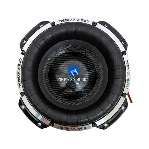 Nemesis Audio 8" Car Subwoofers, Black, 36.15 lb