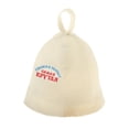 thumbnail image 3 of 2 Uds Sombrero de Sauna de Tela Natural Sombreros de Fieltro de Lana para Banya Ruso, Protege Tu Cabeza Del Calor Sunnimix Gorro Sauna Gorro Banya, 3 of 8