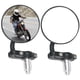 thumbnail image 2 of 2 piezas 22 mm accesorios de motocicleta manillar modificado espejo retrovisor reflector vehículo eléctrico manillar modificado espejo de marcha atrás (negro), 2 of 8