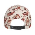thumbnail image 4 of Baseball Cap, Retro hockey player stick cool Trucker Hats Women Dad Hat for Workouts - Baseball hat Adjustable Size, 4 of 7