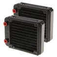 thumbnail image 1 of Enfriador de Refrigeración Por Agua de Radiador de Computadora de Aluminio de 120 Mm para Disipador de CPU X2Pcs Macarena Enfriamiento del radiador de la computadora, 1 of 8