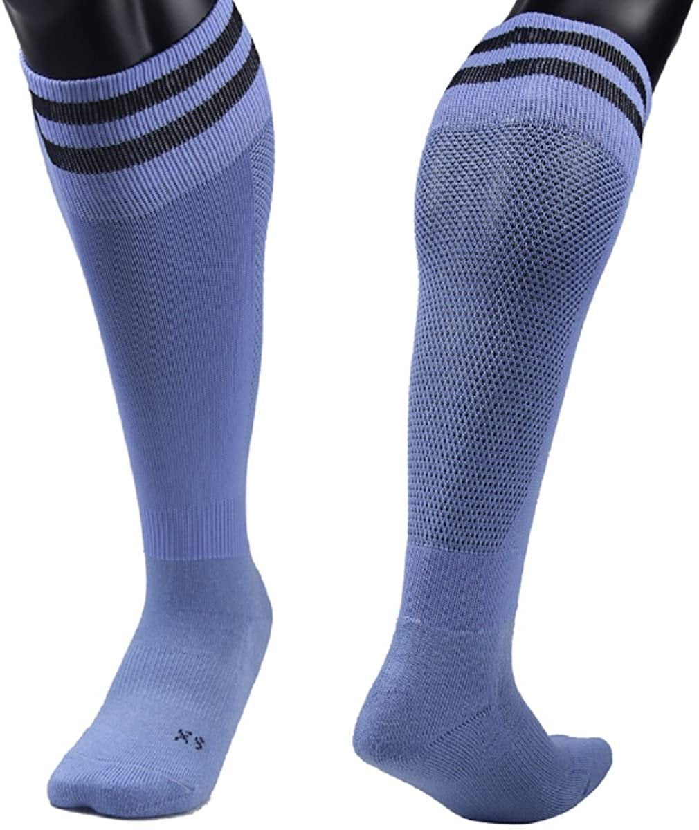 Lian LifeStyle Exceptional Boy's 1 Pair Knee High Sports Socks for Soccer, Softball, Baseball