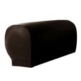 thumbnail image 3 of POINTERTECK 2 Pcs Pu Leather Sofa Armrest Covers Protectors Stretch Waterproof For Couch Chair Arm, 3 of 4