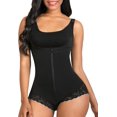 thumbnail image 1 of Fajas para mujer Body de busto abierto con cremallera y control de barriga, 1 of 5