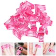 thumbnail image 4 of 20pcs Nail Art Fixing Clips Nail Quick Building Clips Nails Fixing Clips Nail Clips Nail Extension Fixing Clips Pink, 4 of 5