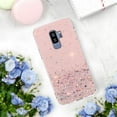 thumbnail image 6 of Compatible with Samsung S9 Plus Case Glitter Clear Green,Phone Samsung Galaxy S9 Plus Case Silicone Transparent Soft TPU Women Girls Shockproof Protective Slim Cover (Pink), 6 of 13
