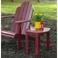 thumbnail image 3 of Linon Adirondack Outdoor Acacia Wood End Table, Red, 3 of 14