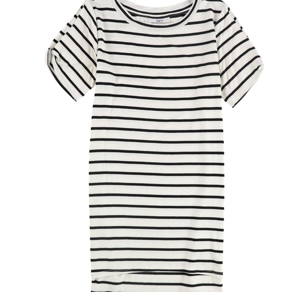 bar III Womens Cold-Shoulder Knot Basic T-Shirt, White, XX-Small