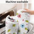 thumbnail image 5 of Pioneer Flower Floral Print Pattern Bathroom Rugs Mat, Non Slip Microfiber Bathroom Rug with Rubber Backing, Soft Mats for Bathroom Floor Tub Shower, 24"x60", 5 of 5