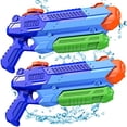 thumbnail image 2 of Pistola de Agua WOLKEK Paquete de 2 Pistolas de Agua de Largo Alcance Verde, 2 of 2