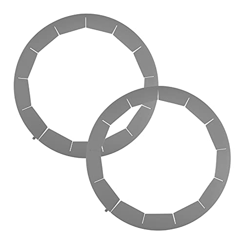 Feilifan Silicone Pie Protectors, Adjustable Silicone Pie Crust Shield Reusable Pie Edge