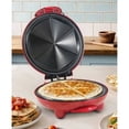 thumbnail image 2 of 8'' Electric Quesadilla Maker, makes quesadillas in 4 - 5 minutes, can also make grilled cheese, crepes, pizza, 2 of 6