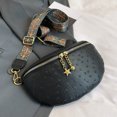 thumbnail image 1 of Bolso de hombro Retro a la moda para mujer bolso de cintura informal con cinturón bolso de viaje, 1 of 9