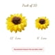 thumbnail image 2 of Ansomo Pompones De Papel De Seda De Girasol D?Cor Flores Amarillas Para Colgar En La Pared, Decoraciones Para Fiestas, Cumpleaños, Novia, Baby Shower, Boda, Aula, 12.0 In, 8.0 In, Paquete De 10, 2 of 5