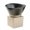 Black, variant on ZAXLVG Ceramic Coffee Mugs with Base 100ml Triangular Cone Shape Porcelain-Cup Tea-Cup for Latte Household Kitchen