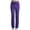 Purple, variant on Petite Pants for Women Stretch High Waisted Sweatpants Casual Travel Athletic Work Golf Pants with Pockets Purple